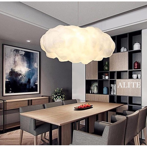 MODERN CEILING HANGING LIGHT CREATIVE CLOUD SHAPED 80CM