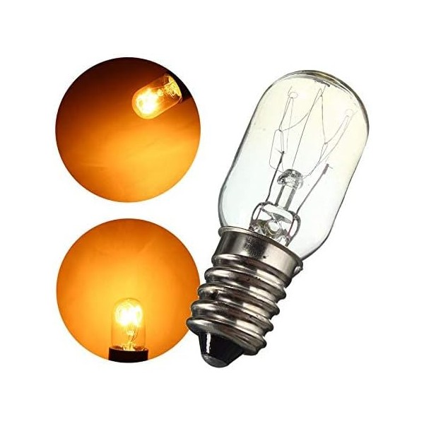 E14 15W REFRIGERATOR FRIDGE LIGHT BULB TUNGSTEN FILAMENT BULB