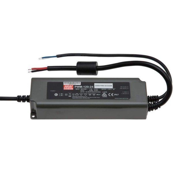 Mean Well PWM-120-24 LED Power Supply 120W 24V 5A