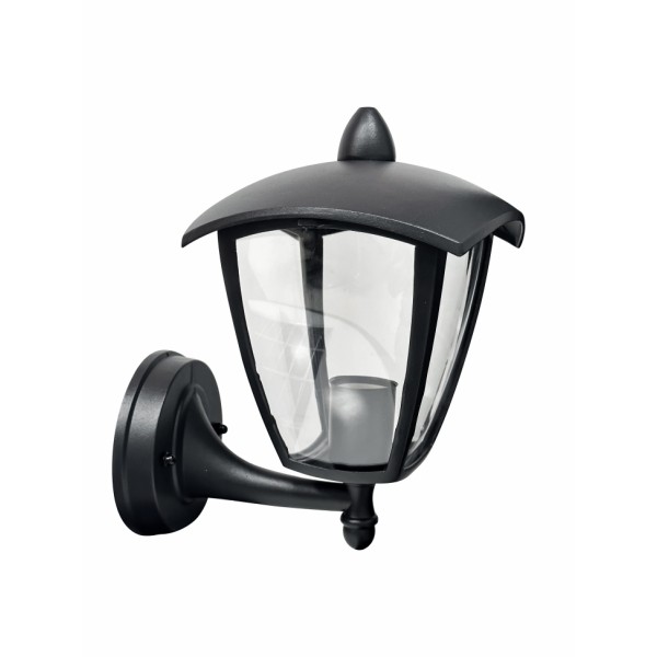 LED WALL LIGHT WITH E27 LAMP HOLDER BLACK BODY