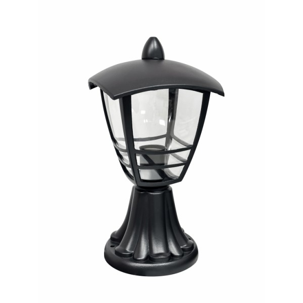 LED STAND GARDEN LIGHT WITH E27 HOLDER BLACK BODY