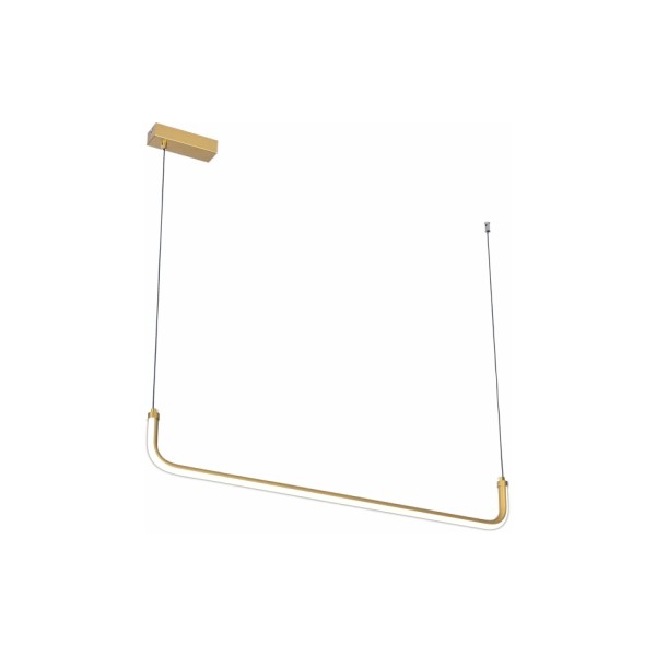 LED Pendant Light 30W Golden Body with 3Color Light