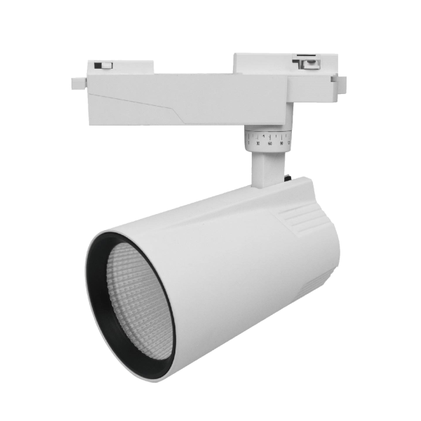 LED Track Light 40Watt White Body Warm white