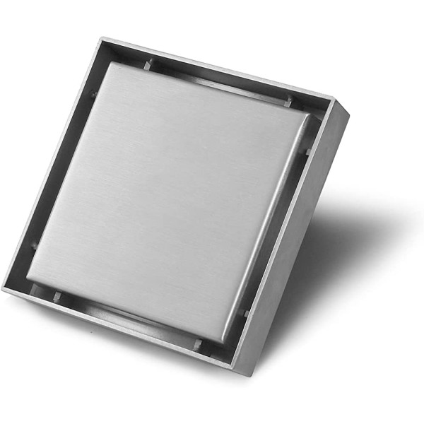 Siena Tile Drain 15x15CM Matt Straight Edge