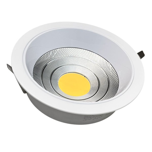 COB LED Down Light 30Watt White Body 6500K