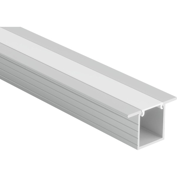 ALUMINUM LED PROFILE FOR RECESSED MOUNTED 14.1X14.2X22.5mm