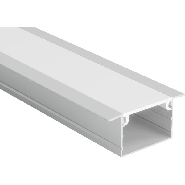 ALUMINUM LED PROFILE FOR RECESSED MOUNTED 30X20X43mm