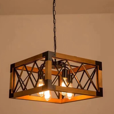 Solid Wood Square Frame...