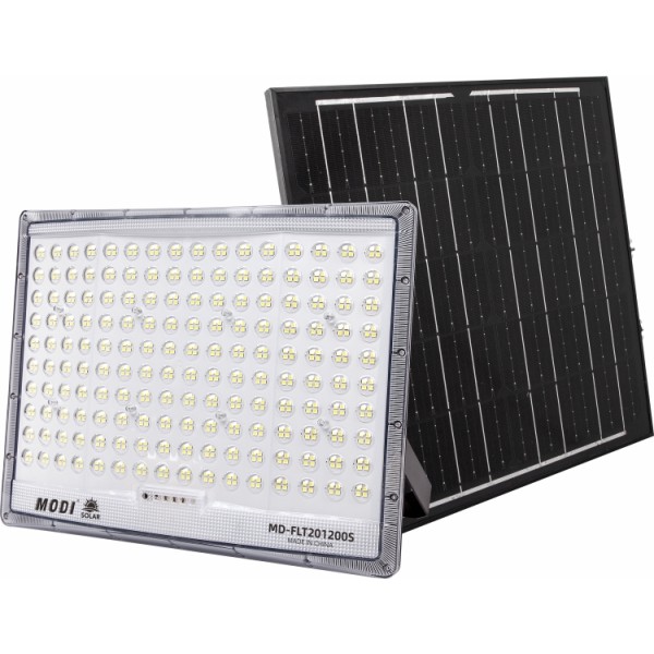SOLAR LED FLOOD LIGHT-1200WATTS-WHITE
