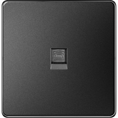 TELEPHONE SOCKET - BLACK