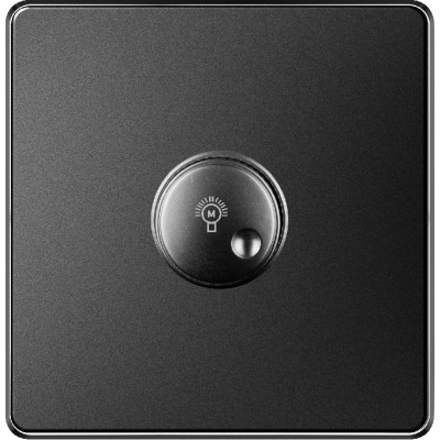 LIGHT DIMMER SWITCH - BLACK