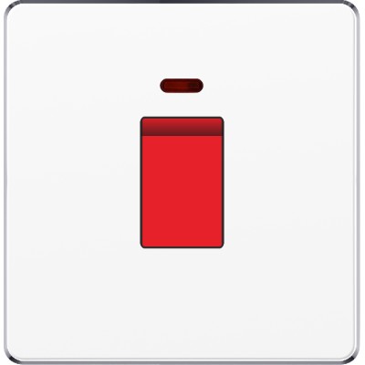 45A SWITCH WITH NEON - WHITE