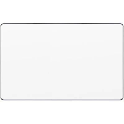 BLANK PLATE 3x6 - WHITE