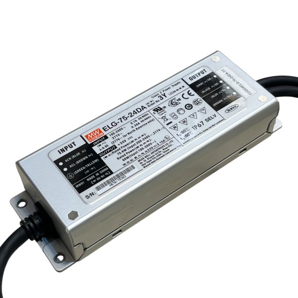 ELG-75-24DA Constant Voltage + Constant Current LED Driver