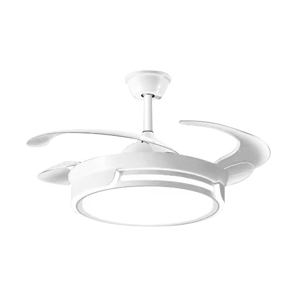 LED Ceiling Fan Lamp with Remote 72W 3000-6000K