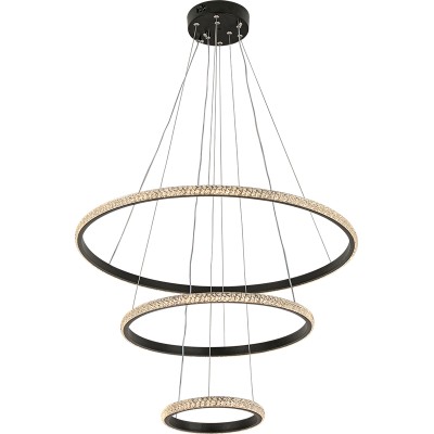 3-Ring LED Pendant Light...