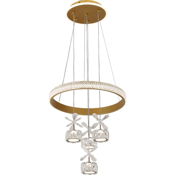 LED Pendant Light 100Watt Gold Body 3Color 40CM