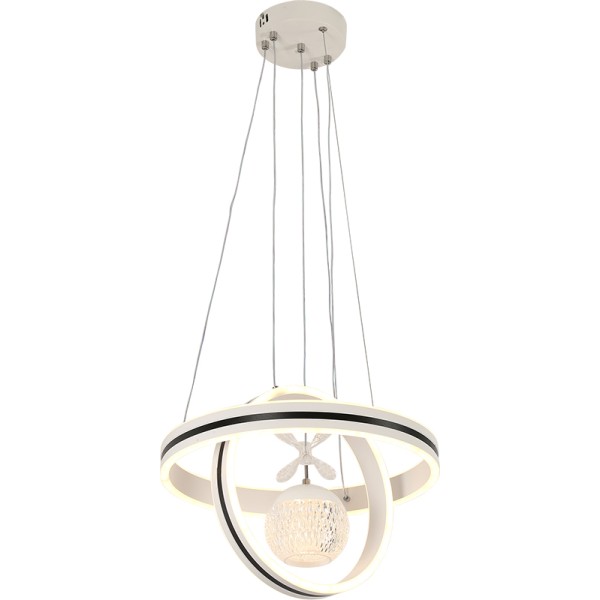 LED Pendant Light 100Watt White Body 3Color 40CM