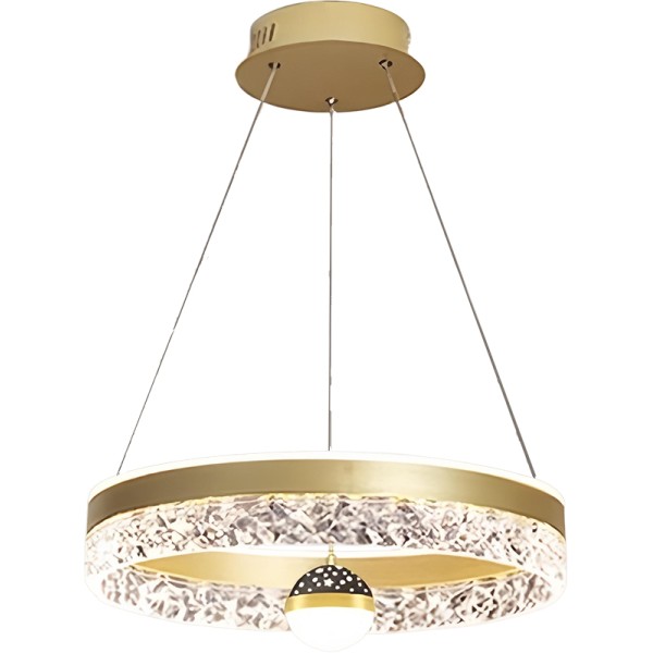 LED Pendant Light 110Watt Gold Body 3Color 50CM