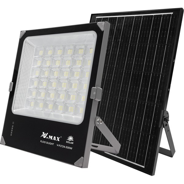 LED SOLAR FLOOD LIGHT-500WATT-WHITE