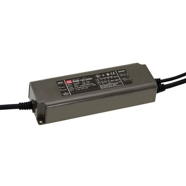 Mean Well PWM-120-24DA LED Driver 120W 24V 5A Dali Dimmable
