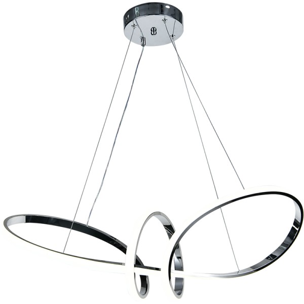 LED Pendant Light 75Watt Silver Body 3Color