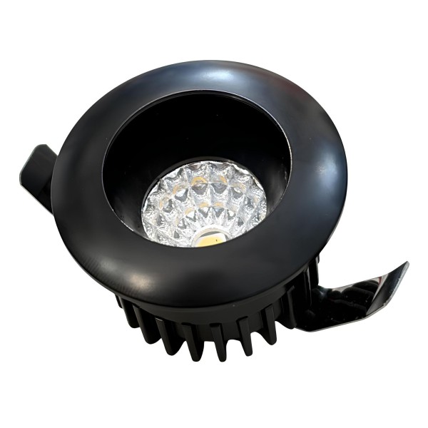 Mini Anti-Glare LED Spotlight Black Body 5Watt Warm white