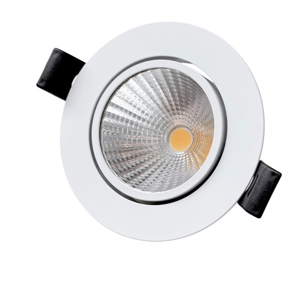 LED Spotlight 7Watts White Body Warm white 3000K