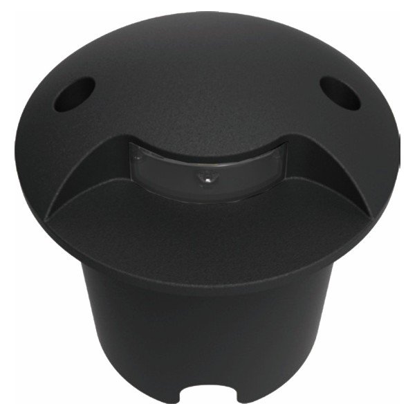 LED Underground Light 2Watt - Black Body - Warm white