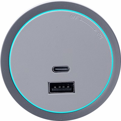 20W USB Type-C Track Socket...