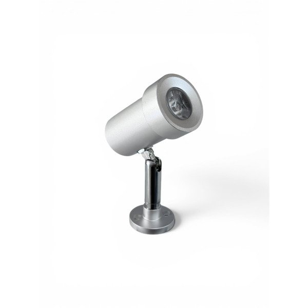 Mini LED Showcase Light 1Watt Silver Body - White 6500K