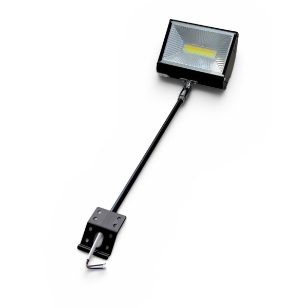 COB LED Exhibition Arm Light 30W Black Body 3Color