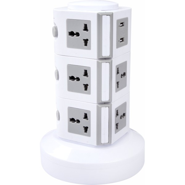 3 LAYERS TOWER EXTENSION CORD SOCKET-2.5M