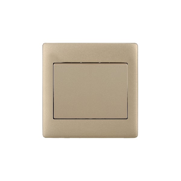 1 GANG 2 WAY SWITCH-MATTE GOLDEN SERIES